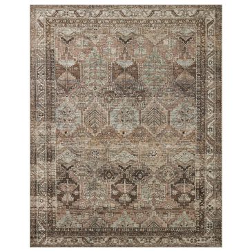 Amber Lewis x Loloi Billie 10" x 14" Clay and Sage Area Rug, , large