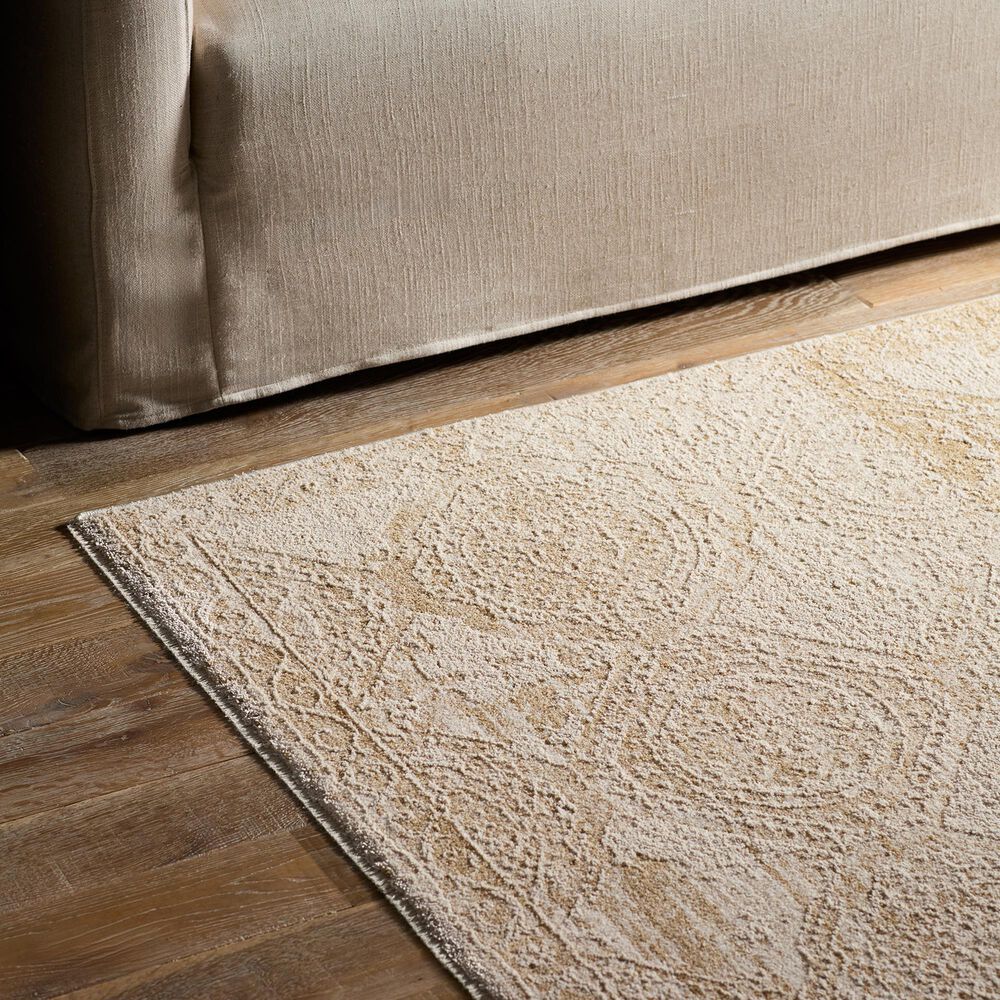 Jaipur Vekhea Cream 6'7" x 9' Area Rug, , large