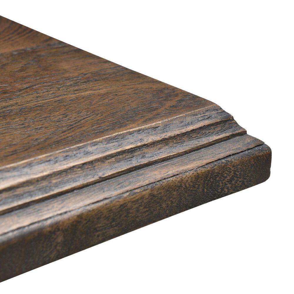 Home Trends &amp; Design Nimes 98&quot; Rectangular Dining Table in Weathered Mango - Table Only, , large