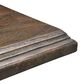 Home Trends & Design Nimes 98" Rectangular Dining Table in Weathered Mango - Table Only, , large
