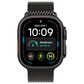 Apple Watch Ultra 4 (GPS + Cellular) 49mm Black Titanium Case with Black Titanium Milanese Loop - S and 2-Year AppleCare+, , large
