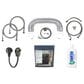 Petra Industries Inc 6-Piece Steam Laundry 3-Prong Accessory Kit in Gray and Silver, , large
