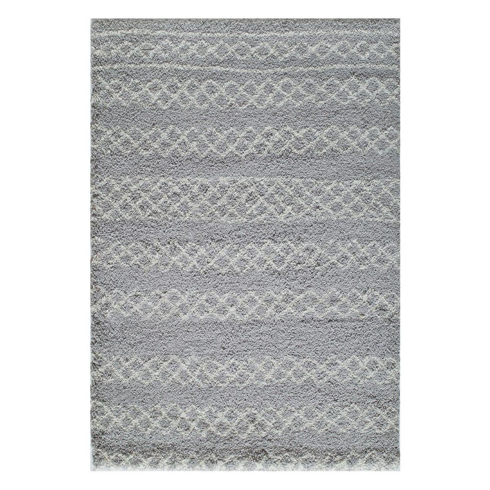 Momeni Maya MAY-3 2" x 3" Grey Scatter Rug, , large