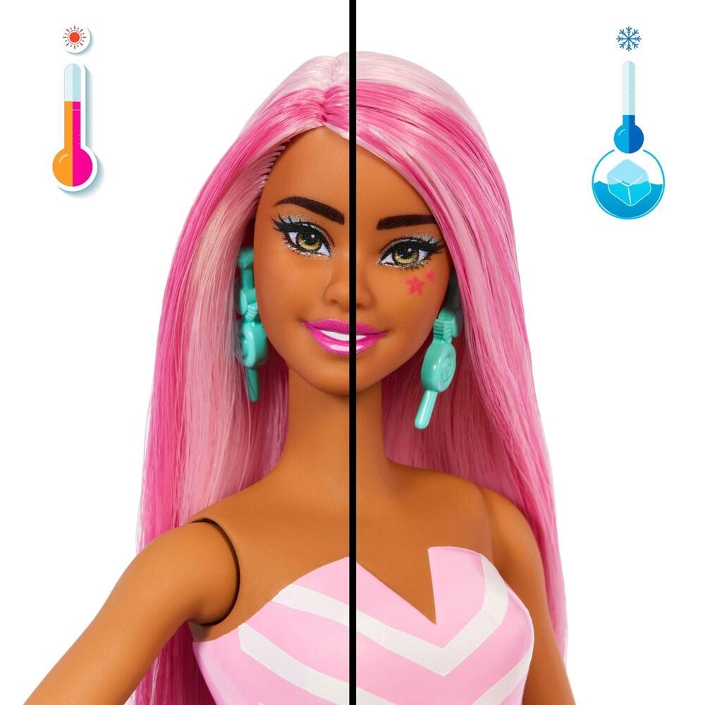 Barbie Pop Reveal Sweet Treat Series Doll and Accessory Set - Sweet Swirl in Pink, , large