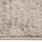 Amer Rugs Alpine 2"7" x 10" Light Blue Runner, , large