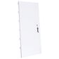 Coaster Zayan Floor Mirror in White Gloss, , large