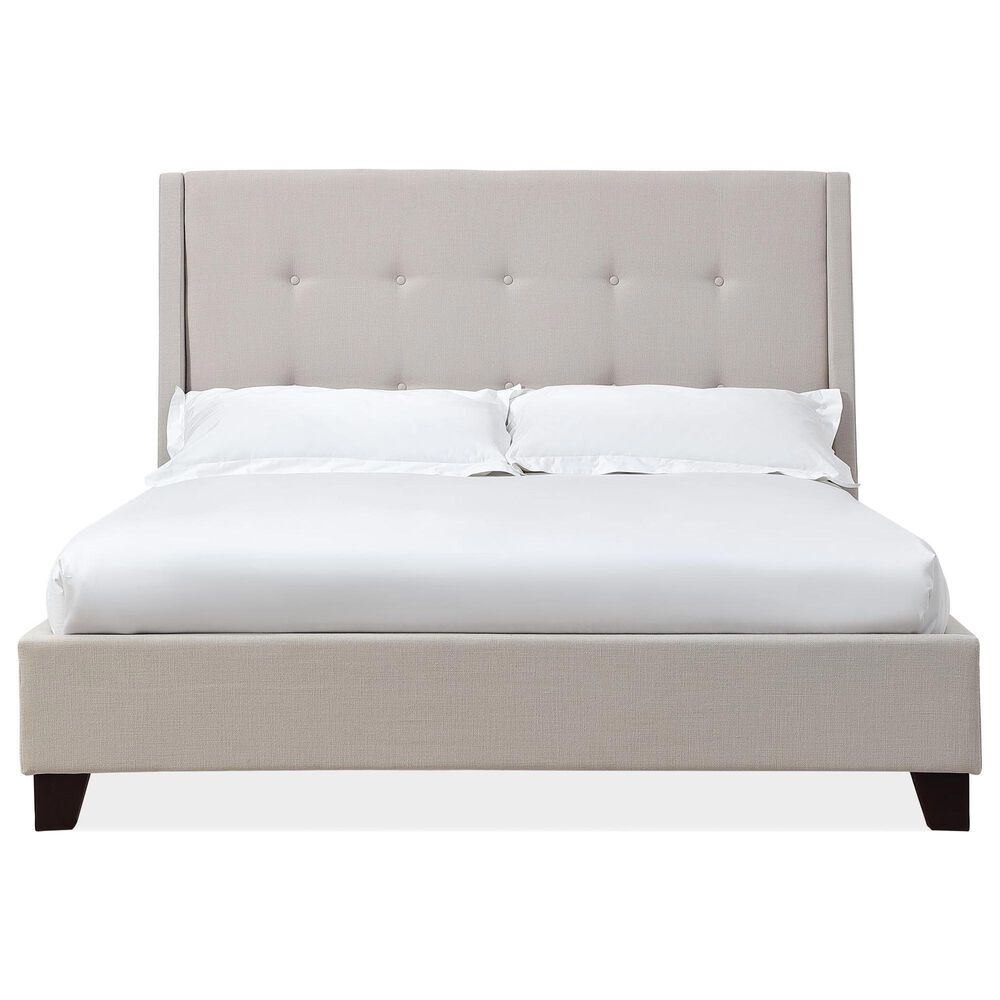 Urban Home Madera Queen-Size Upholstered Platform Bed in Putty (2026), , large