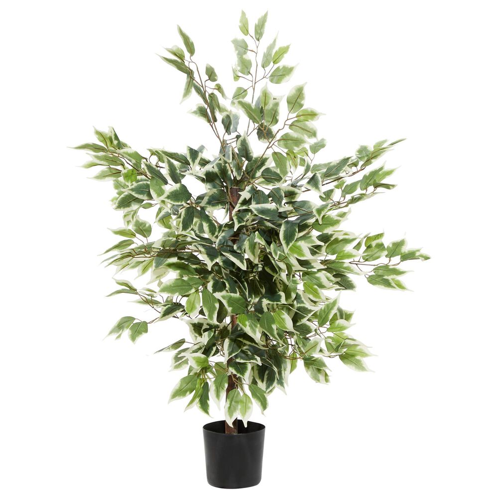 Maple and Jade 38" Traditional Fabric Artificial Foliage, , large