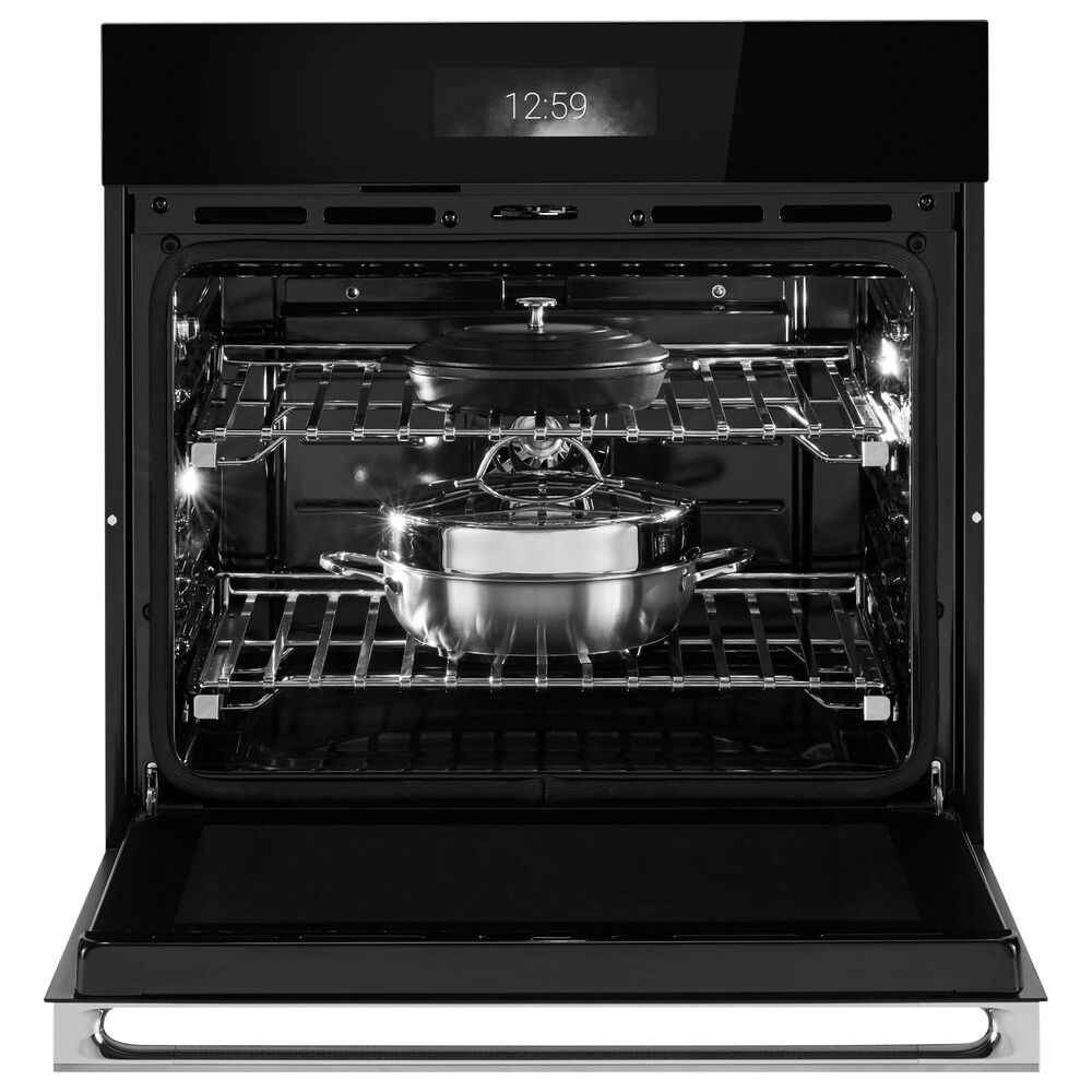 JennAir Noir 30" Smart Single Wall Oven with Three Racks and MultiMode in Stainless Steel, , large