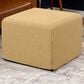 Jaxx Monroe Medium Ottoman in Wheat Gold, , large