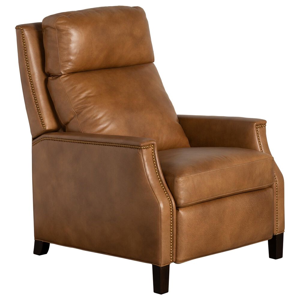 Hancock and Moore Alvin Recliner in Rodin Cognac, , large