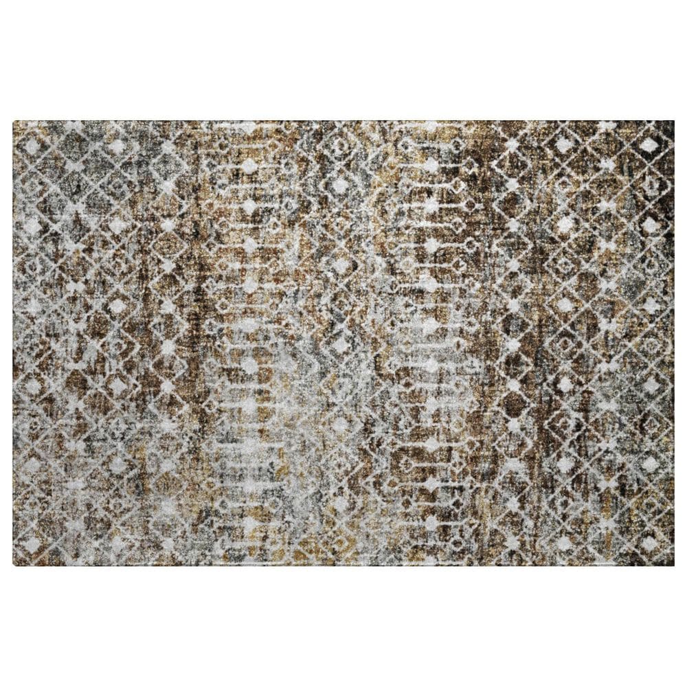 Dalyn Rug Company Lorenzo LN7 Brown 2"6" x 3"10" Area Rug, , large