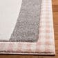 Safavieh Carousel 2"3" x 10" Pink and Grey Kids Runner, , large