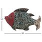 Maple and Jade Vintage Fish Sculpture in Blue, , large