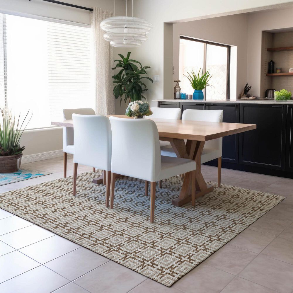 Dalyn Rug Company Marlo 10&#39; x 14&#39; Taupe Indoor/Outdoor Area Rug, , large