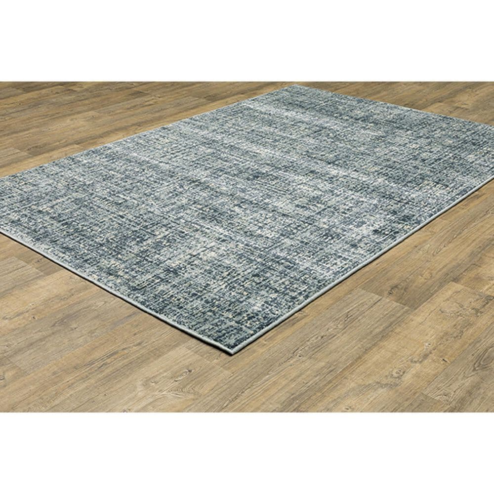 Oriental Weavers Branson Tweed 5&#39;3&quot; x 7&#39;3&quot; Blue Area Rug, , large