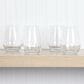 Gibson Home Barrow 4-Piece 19 Oz Stemless Wine Glass Set in Clear, , large