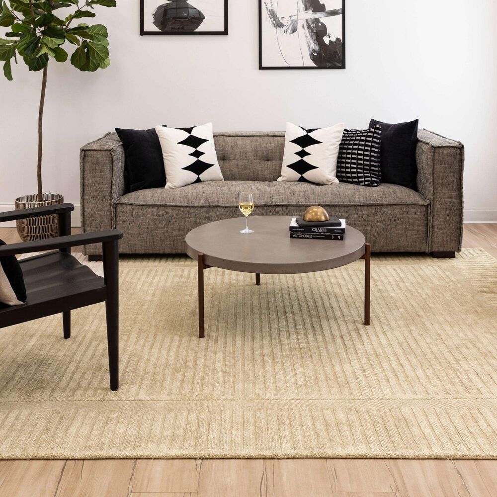 Karastan Terra Firma 8&#39; x 10&#39; Cream Area Rug, , large