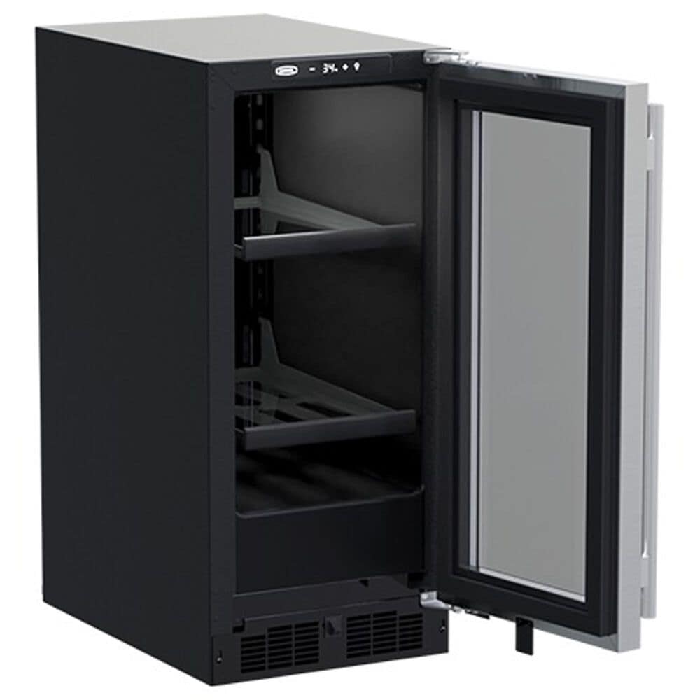 Marvel 2.7 Cu. Ft. Built-In Beverage Center with Frame Glass in Stainless Steel, , large