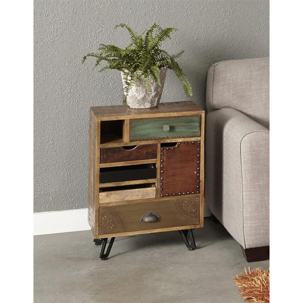 Shell Island Furniture Brisbane Small 1-Door Cabinet, , large