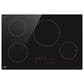 LG 30" Smart Induction Electric Cooktop with UltraHeat 4.3kW Element in Black, , large