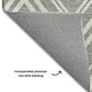 Dalyn Rug Company The Reserve TR17 Pewter 5" x 7"6" Indoor/Outdoor Area Rug, , large