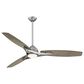 Minka-Aire Molino 65" Indoor/Outdoor Ceiling Fan with LED Light in Burnished Nickel, , large