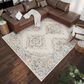 Dalyn Rug Company Marbella 3" x 5" Ivory Area Rug, , large