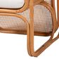 Baxton Studio Cambridge Rattan Arm Chair in Neutral, , large
