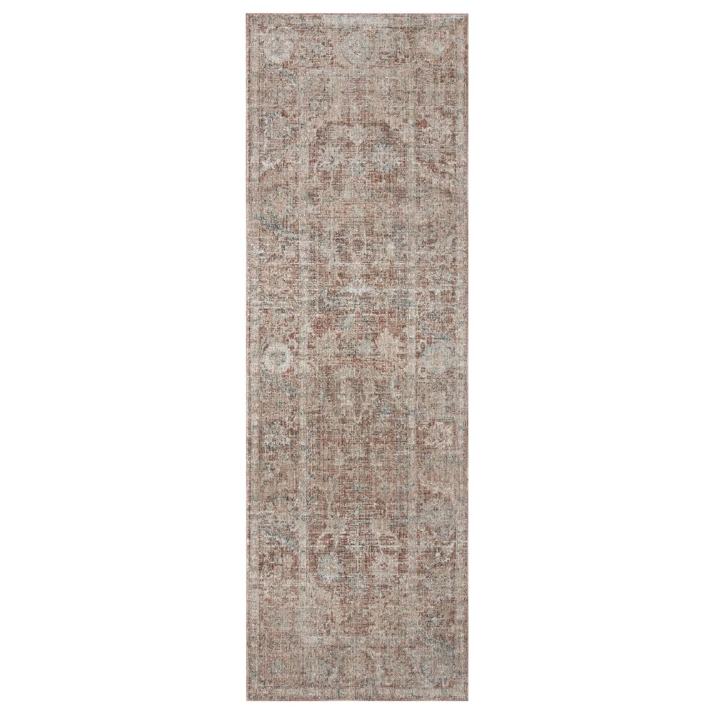 Magnolia Home Millie 2"7" x 14" Brick and Fog Runner, , large