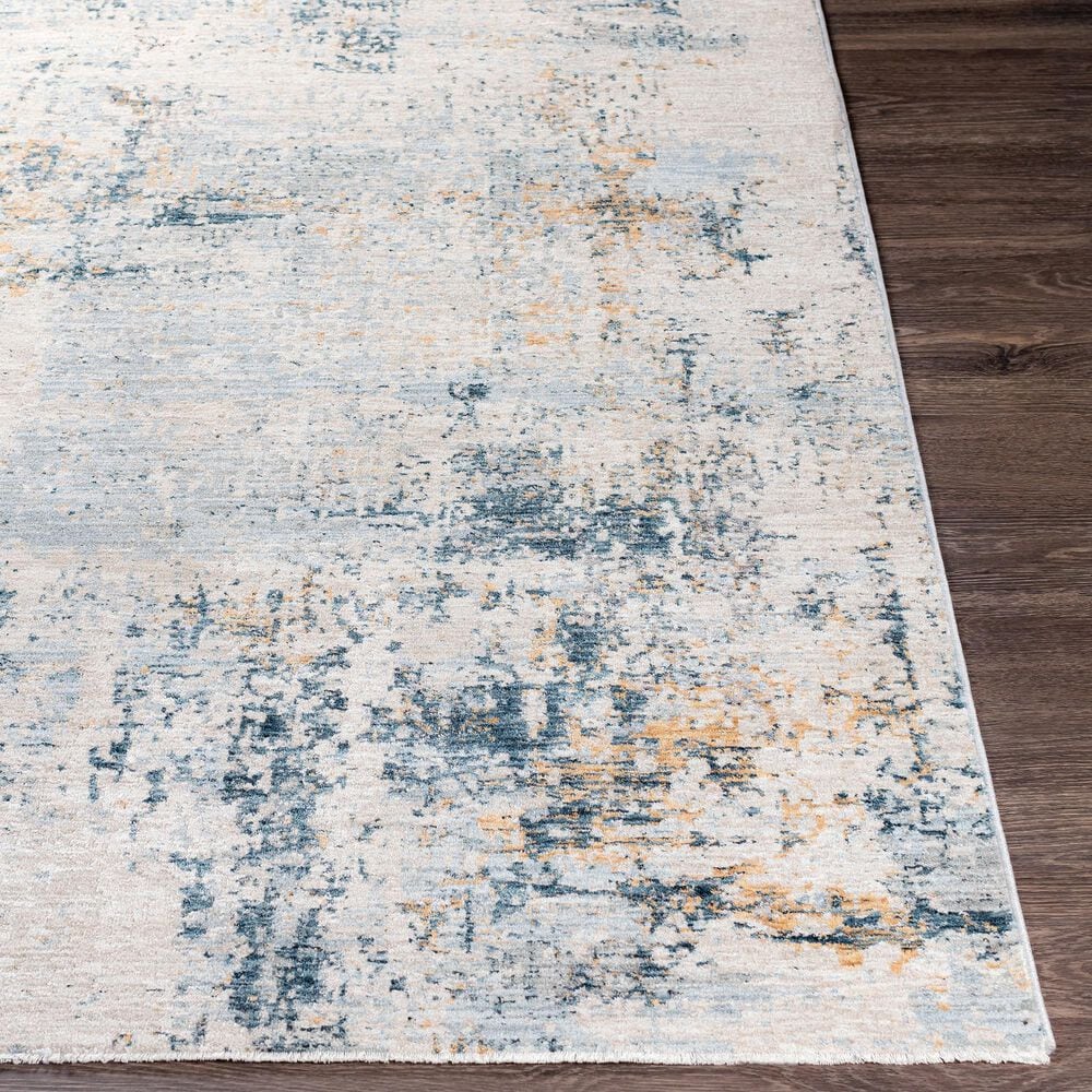 Surya Laila 5&#39; x 7&#39;6&quot; Teal, Saffron, Sage, Gray and Cream Area Rug, , large