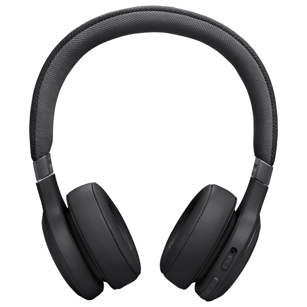 JBL Wireless On-Ear Headphones with True Adaptive Noise Cancelling in Black, , large