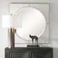 Uttermost Cyprus Mirror in White and Soft Gold, , large