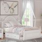 Ashley Kozlani Full Upholstered Storage Bed in Matte White, , large