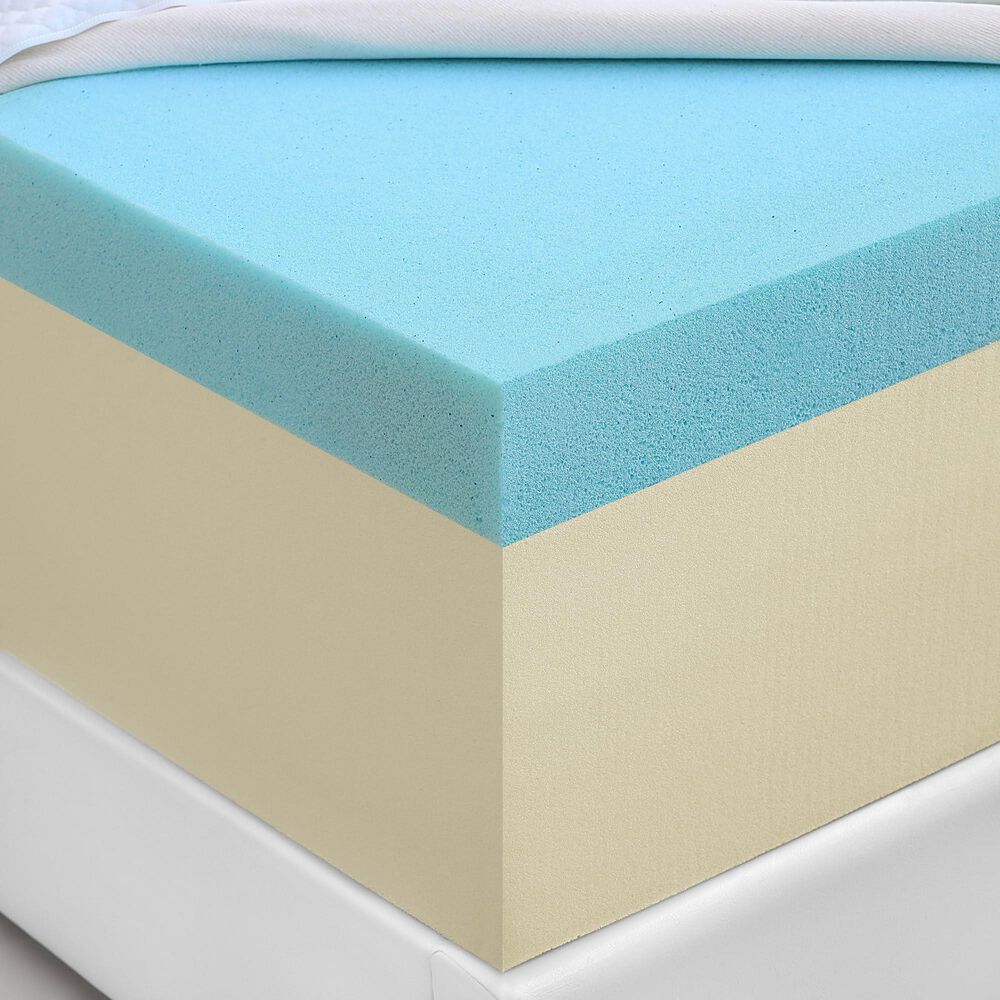 HOMLUX Tidur 8" Medium Firm Cooling Gel Memory Foam California King Mattress in a Box, , large