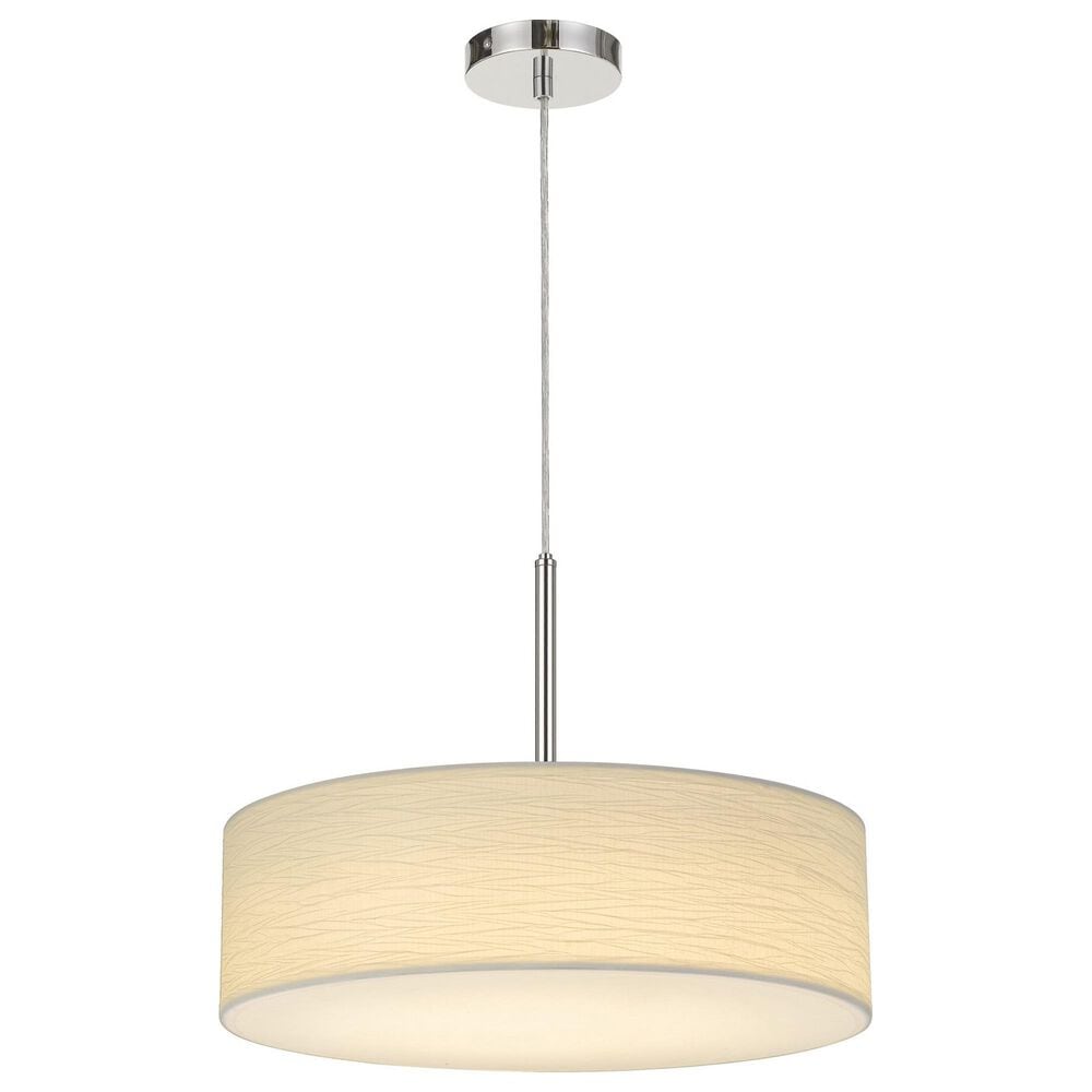 Cal Lighting Integrated LED Pendant Light in Silver, , large