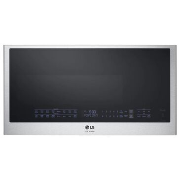 LG Studio 1.7 Cu. Ft. Over-the-Range Microwave with Air Fry in Stainless Steel, , large