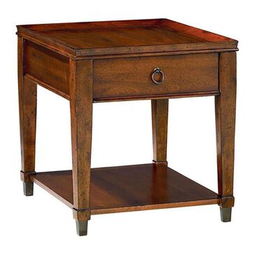 Hammary Sunset Valley Rectangular Drawer End Table, , large