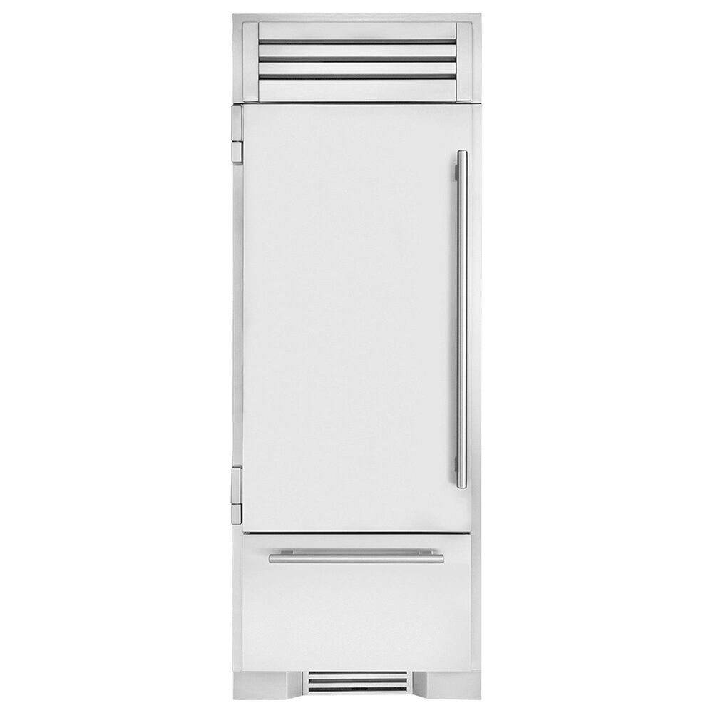 True Residential 17.7 Cu. Ft. Bottom Freezer Refrigerator with Left Hinge and Solid Door in Stainless Steel, , large