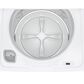 GE Appliances 3.9 Cu. Ft. Front Load Washer and 5.9 Cu. Ft. Gas Dryer Stack Laundry in White, , large