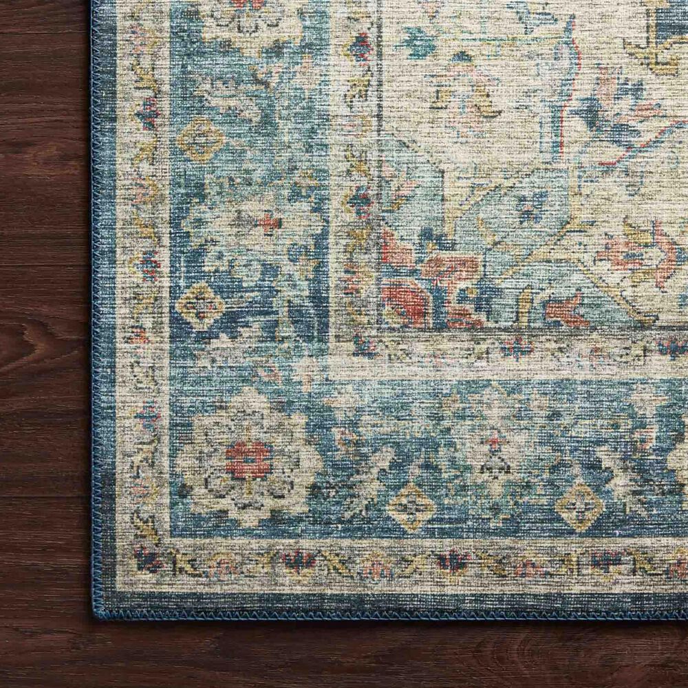Loloi Skye 2&#39;6&quot; x 10&#39; Ocean and Multicolor Runner, , large