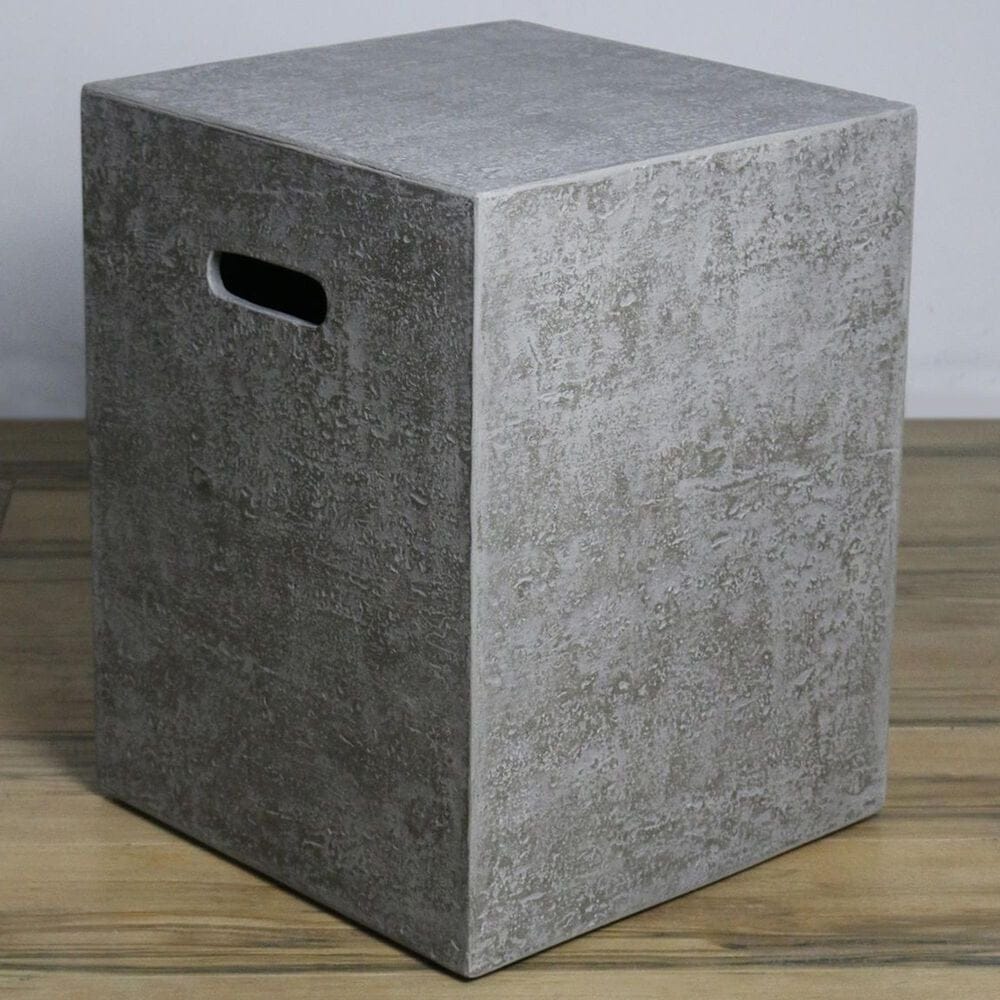 Elementi Fire Square Tank Cover in Gray, , large