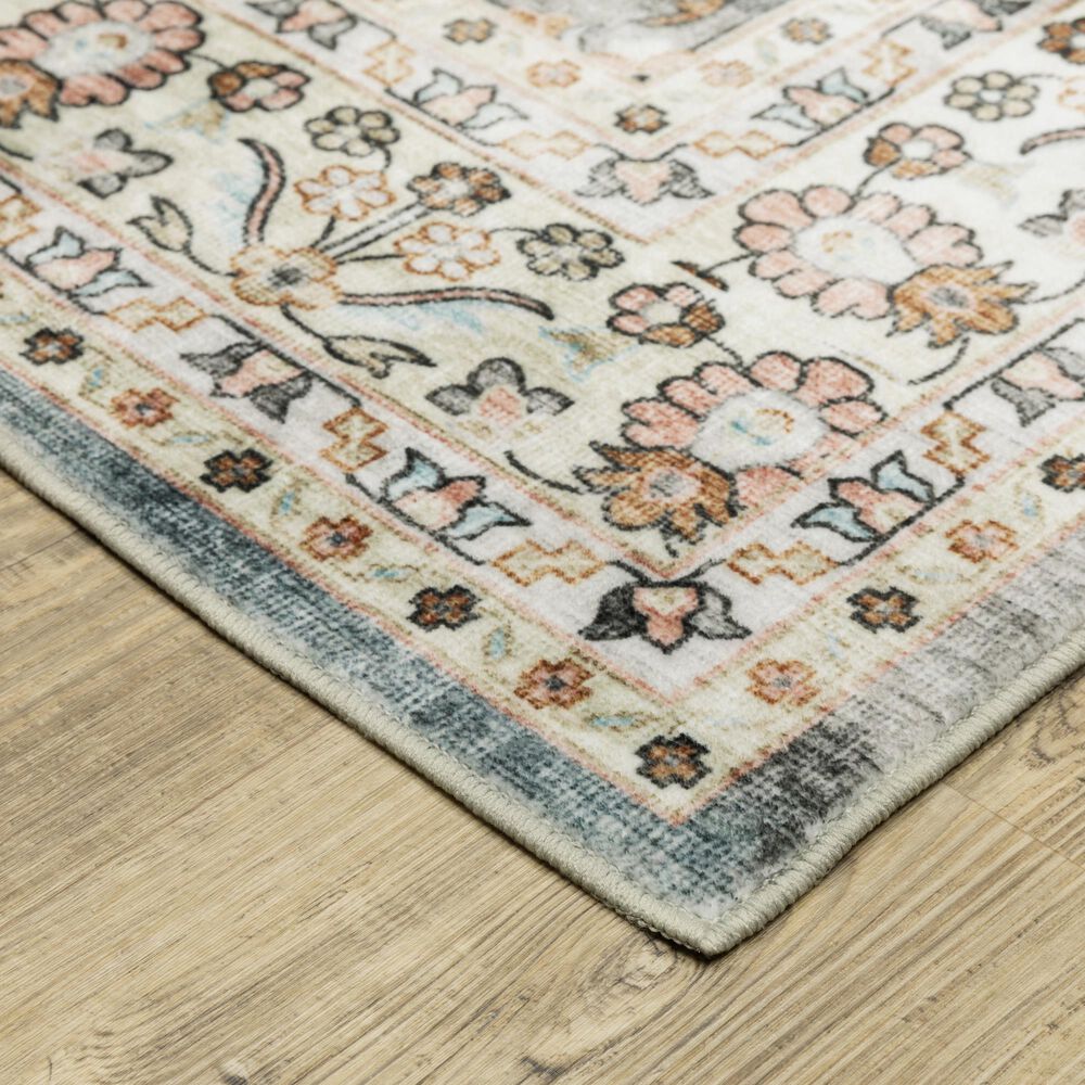 Oriental Weavers Sumter 2&#39; x 3&#39; Grey and Ivory Area Rug, , large