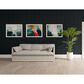 Paramount Matte Black and Black 11.8" x 109" Wall Panel, , large