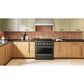KitchenAid 36" Commercial Dual Fuel Range in Black Ore, , large