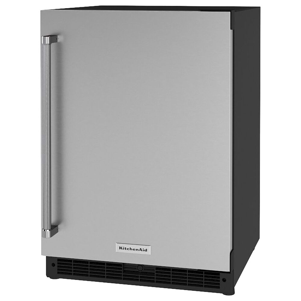 KitchenAid 24" Undercounter Refrigerator with Stainless Steel Door in