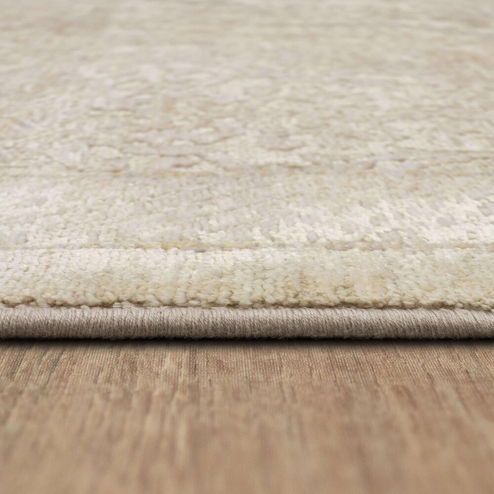 Karastan Surrey Hills Grinstead Flaxen Beige 7'10" x 10' Area Rug, , large