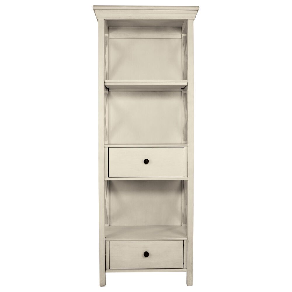 Ashley Bolanburg 3-Shelf Display Cabinet in Antique White, , large