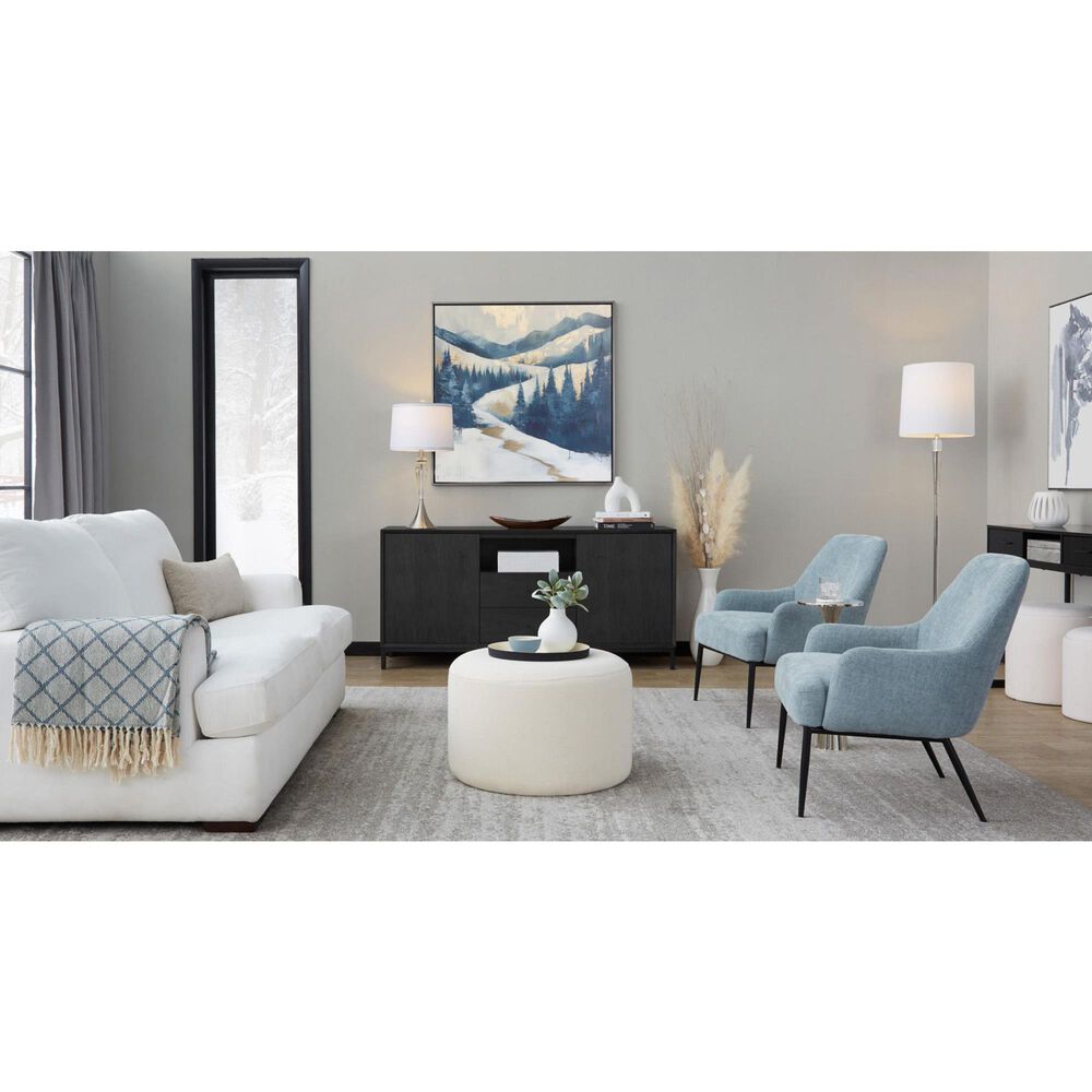 Lumisource Marcel Accent Chair in Light Blue, , large