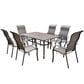 Four Seasons Global Goleta 7-Piece Dining Set in Brown, , large